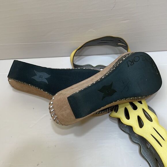 MODZORI REVERSIBLE SANDALS IN LEATHER‎ - Picture 5 of 10